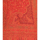 Red - Soft Art Wool Handloom Woven Shawl - UK Stock - 24hr - NTC2209 KT 1022