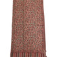 Light Brown - Fine Wool Jamdani Handloom Woven Shawl - NTC2211 VY 1022