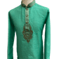 Mens Indian Kurta set in Sea Green, for weddings, Bollywood Party ( with Draw stringed trousers) - Innova VV1219 - Prachy Creations