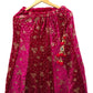 Fuchsia Magenta - Fully Embroidered Velvet Lehnga Skirt only  - Mix N Match - DCB2304 KP 0423