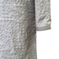 Silver Grey- Mens Banarasi Handloom Kurta Set - LOGAN TY0322