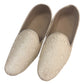 Mens Very Comfortable Gold Brocade Loafer Style Mojri - Indian shoes - Mojari, Khossay -  YD2214 A C
