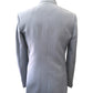 Mens Light Grey BandhGala / Prince / Chinese Collar Jacket - Fantastic Fit - CS2202 JP 0822