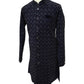 Black Fully Embroidered Sherwani Set - UK Stock - 24h Dispatch - Verna JA 0223