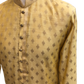 Mens Indian Kurta set in Cream / Gold, for weddings, Bollywood Party ( with Draw stringed trousers) - Innova VY1219 - Prachy Creations