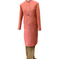 Coral Pink - Mens Kurta Set - UK Stock - 24h Dispatch - JAHAN VJ 0223