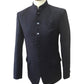 Mens Navy Blue BandhGala / Prince / Chinese Collar Jacket - Fantastic Fit - CS2203 JP 0822