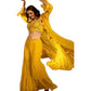 SALE - Mustard Yellow -  Ready Made Sharara Set - UK Stock - 24h Dispatch - SHV1003 TC 0922