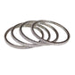 Silver Finish Reverse Choki Stone Bangles (Set of 4) - Mix N Match - D9224 C 1022