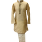 Bollywood / Indian weddings - Boys Silky Cream Kurta set - KCS2214 R 0322