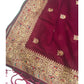 Magenta - Fancy Saree with Blouse Piece - DM2207 VJ 0922