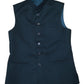 Bottle Green - Rich Suiting Material Indian Mens Waistcoat - Bollywood - DM2302 KJ 1222