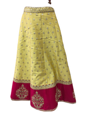 SALE! SALE! Rich Yellow Ready Made Lehnga Set - UK Stock - 24h Dispatch - SSD2203 HY0222