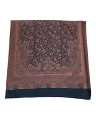 Black - Soft Art Wool Handloom Woven Shawl - UK Stock - 24hr - NTC2209 KT 1022