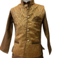 Bollywood / Indian weddings - Boys Antique Gold Brocade Waistcoat and Gold Kurta set - KCS2213H 0322