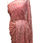 Pink - Thread and Stone Embroidered Saree - AFS2205 CP0122