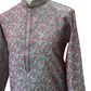 Mens Indian Kurta Set - Handloom Brocade - Multi Coloured - SEN2209 KC0422