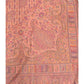 Peach - Soft Art Wool Handloom Woven Shawl - UK Stock - 24hr - NTC2209 KT 1022