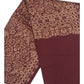 Maroon - Art Wool Handloom Woven Shawl - NTC2202 KY 1022 - Prachy Creations
