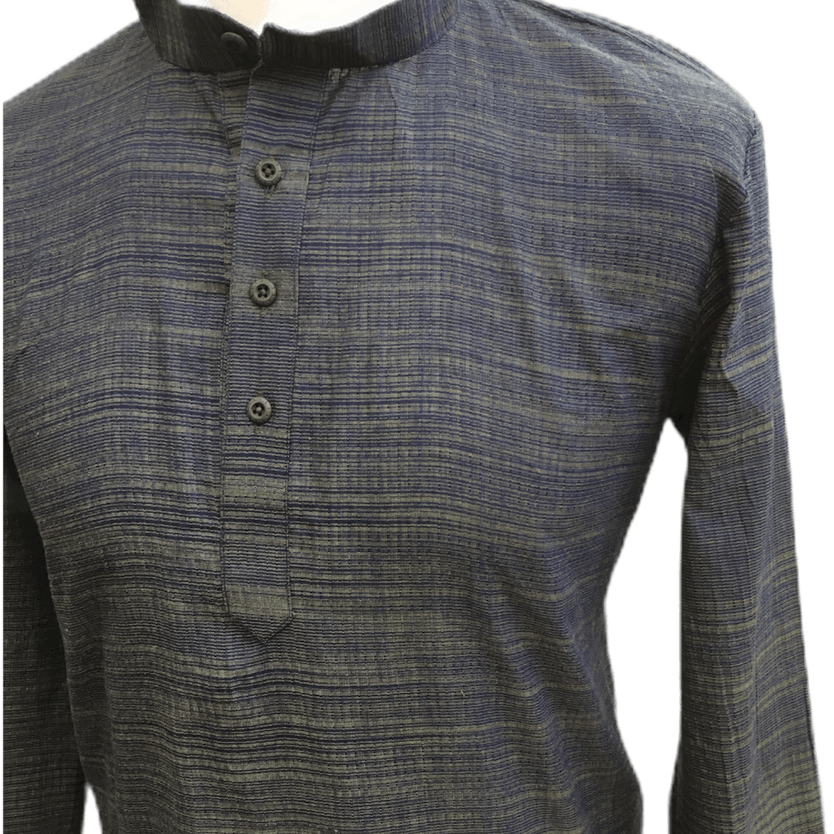 Mens Indian Dhoti Kurta Top in Navy, Thigh Length, for weddings, Bollywood Party - Adhish Rp1219 - Prachy Creations