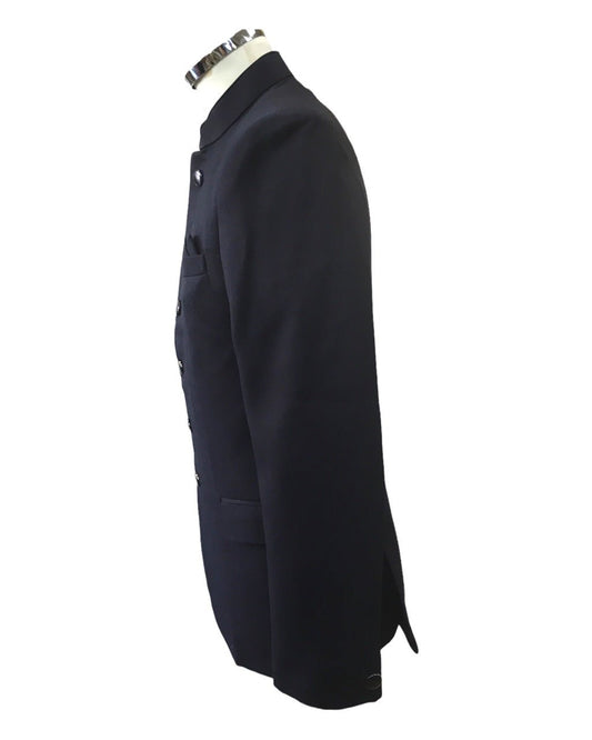 Mens Navy Blue BandhGala / Prince / Chinese Collar Jacket - Fantastic Fit - CS2203 JP 0822 - Prachy Creations