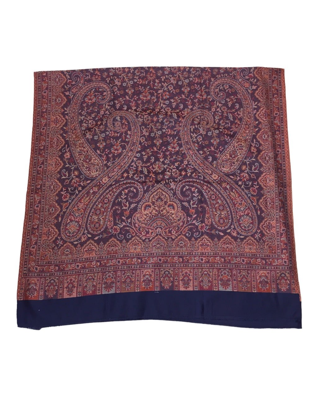 Purple - Soft Art Wool Handloom Woven Shawl - UK Stock - 24hr - NTC2209 KT 1022 - Prachy Creations
