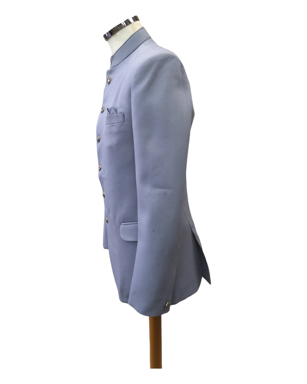 SALE! Mens Light Grey BandhGala / Prince / Chinese Collar Jacket - Fantastic Fit - CS2202 JP 0822 - Prachy Creations