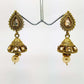Small Jhumki Earrings - Bollywood - Fancy Dress - KAJ576VP 0918 - Prachy Creations