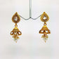 Small Jhumki Earrings - Bollywood - Fancy Dress - KAJ576VP 0918 - Prachy Creations
