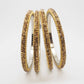 Tanisha2 - Thick Gold stone Bangles (Set of 4) - 04tt17 - Prachy Creations