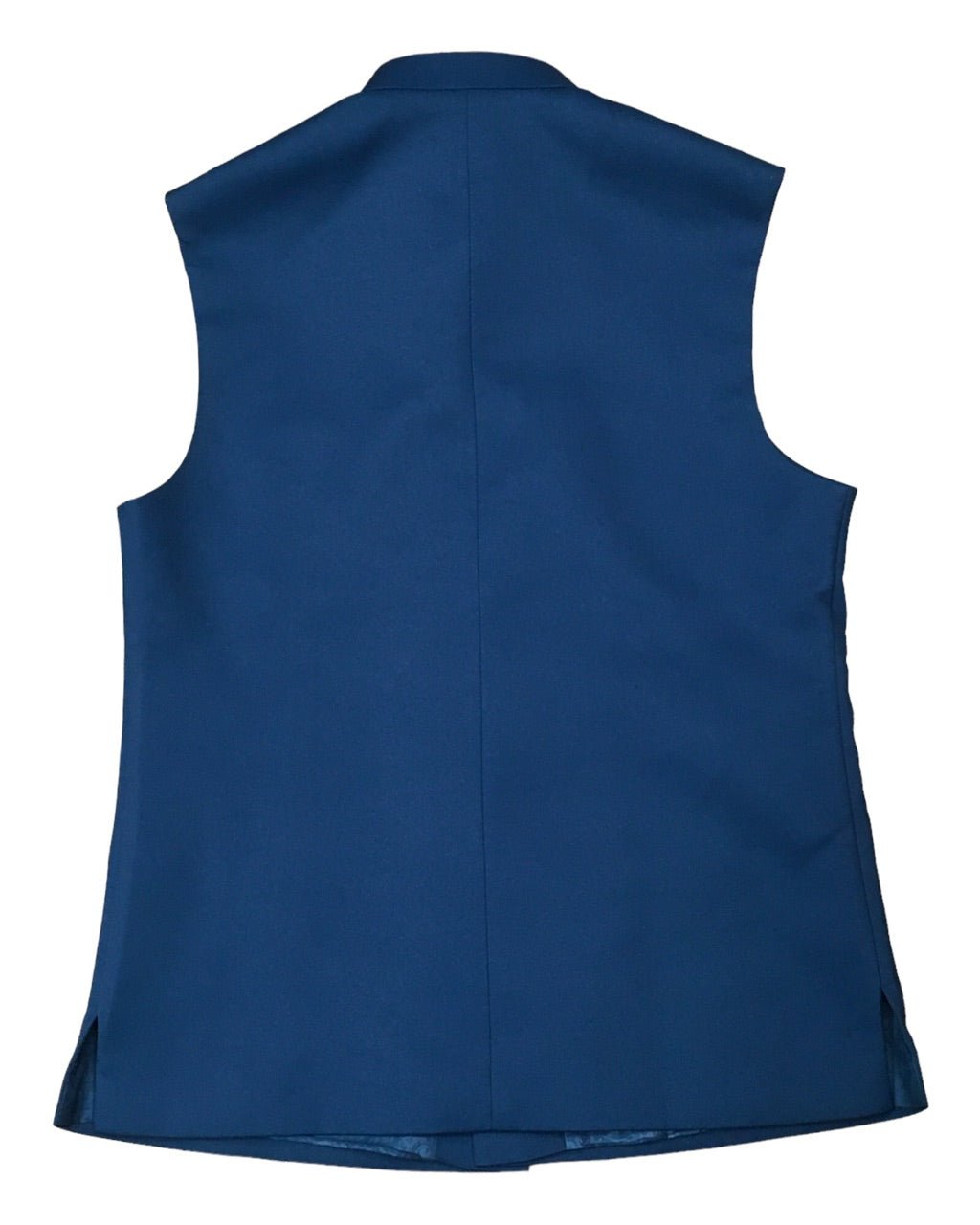 Teal Blue - Rich Suiting Material Indian Mens Waistcoat - Bollywood - DM2301 KJ 1222 - Prachy Creations